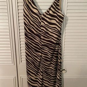 Jones New York zebra print dress
